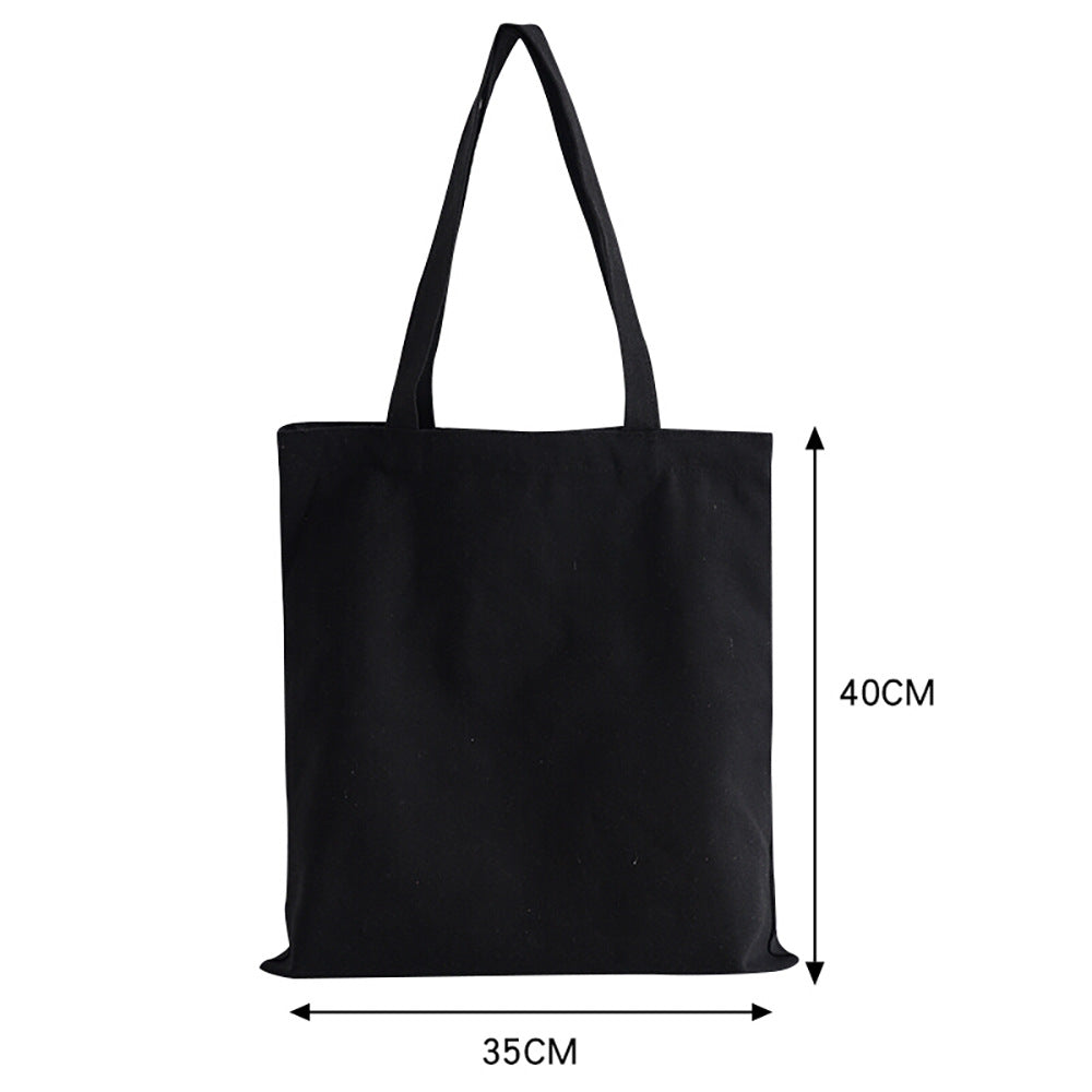 Wholesale Love Pattern Printed Canvas Bag Environmental Protection Handbag Shopping Bag